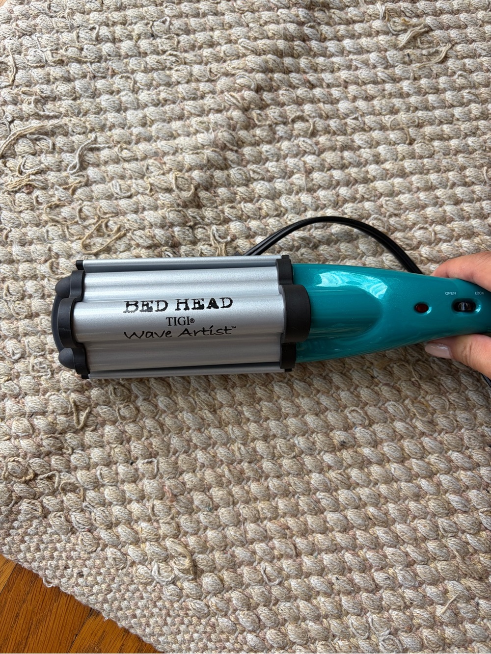 BedHead Wave Artist Crimper - Teal and Silver